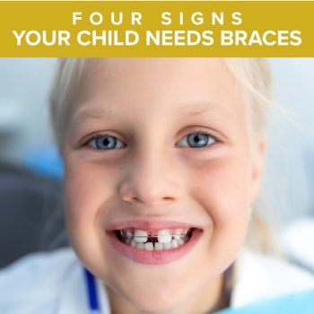 Lincoln & Grass Valley pediatric dentist, Dr. Michelle Kucera at Caring Tree Children's Dentistry, highlights signs indicating the need for braces in children and the importance of early orthodontic evaluation.