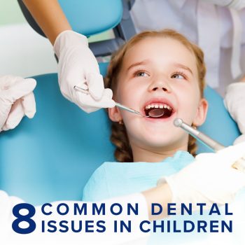 Lincoln & Grass Valley pediatric dentist, Dr. Michelle Kucera at Caring Tree Children's Dentistry, shares the eight common dental issues in children. Read on to understand what causes them.