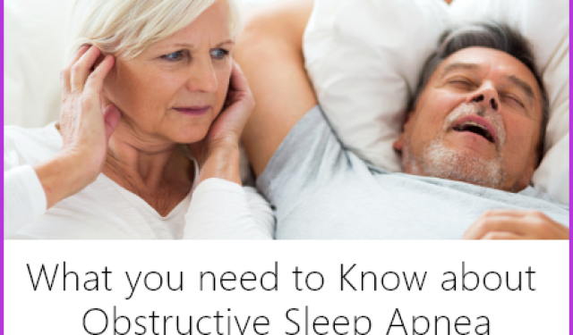 What you need to Know about Obstructive Sleep Apnea (featured image)