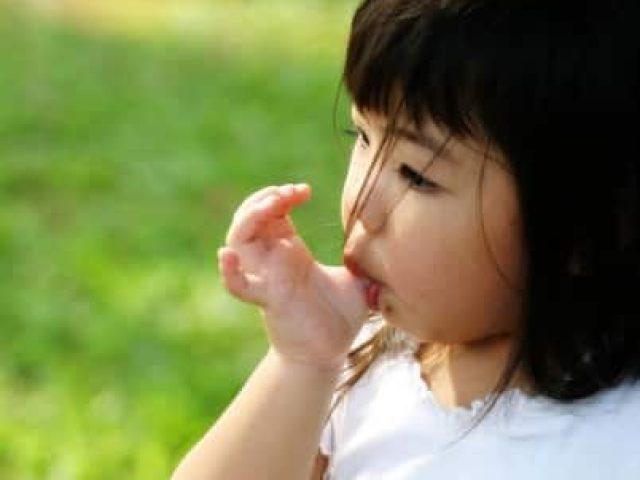 Does Your Toddler Seem To Have A Thumb or Pacifier Permanently Stuck In Her Mouth? (featured image)